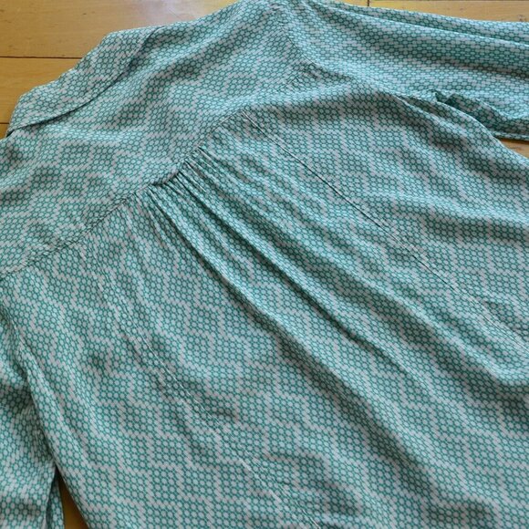 Maeve By Anthropologie Rochelle Button Blouse Women Size 6 - Picture 9 of 10